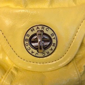 Yellow Marc Jacobs Purse Cow Leather